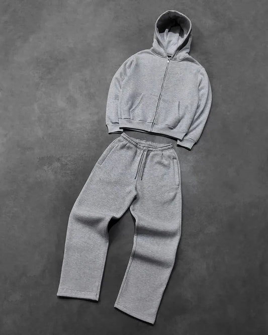 Gothic Street Luxe Embroidered Y2K Tracksuit