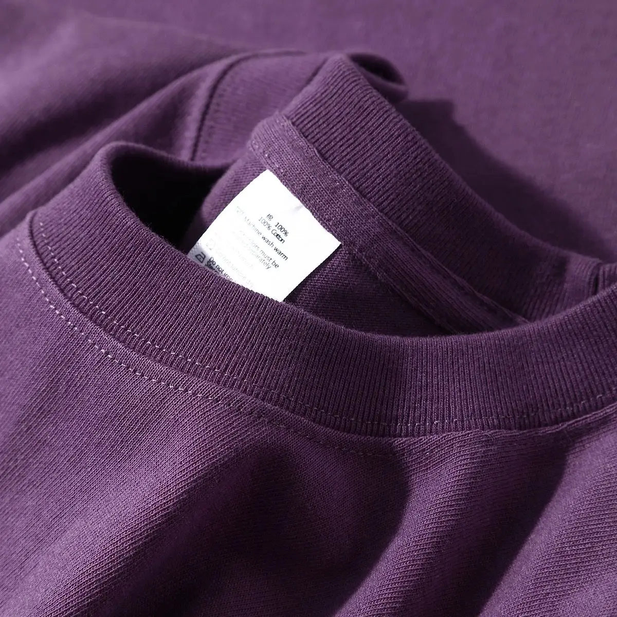 Charcoal Elegance Cotton Tee