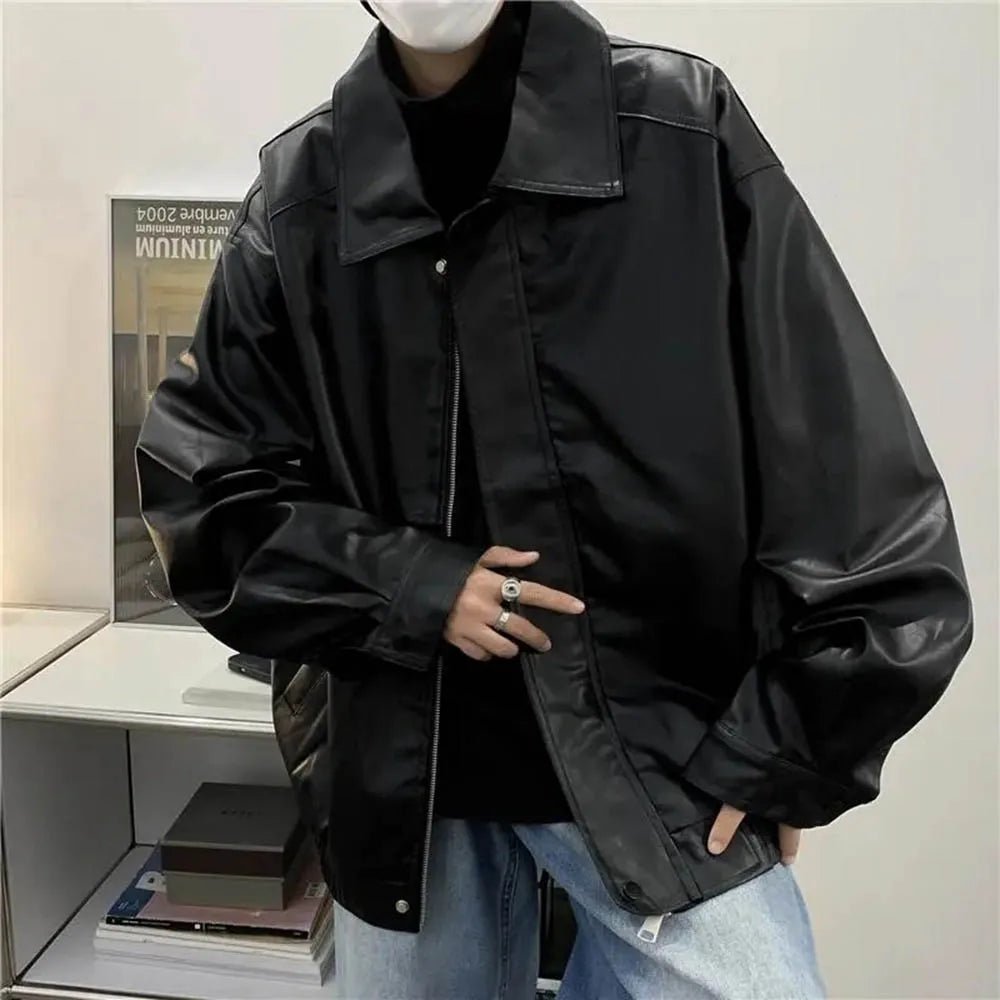 NoirEdge Retro PU Performance Jacket