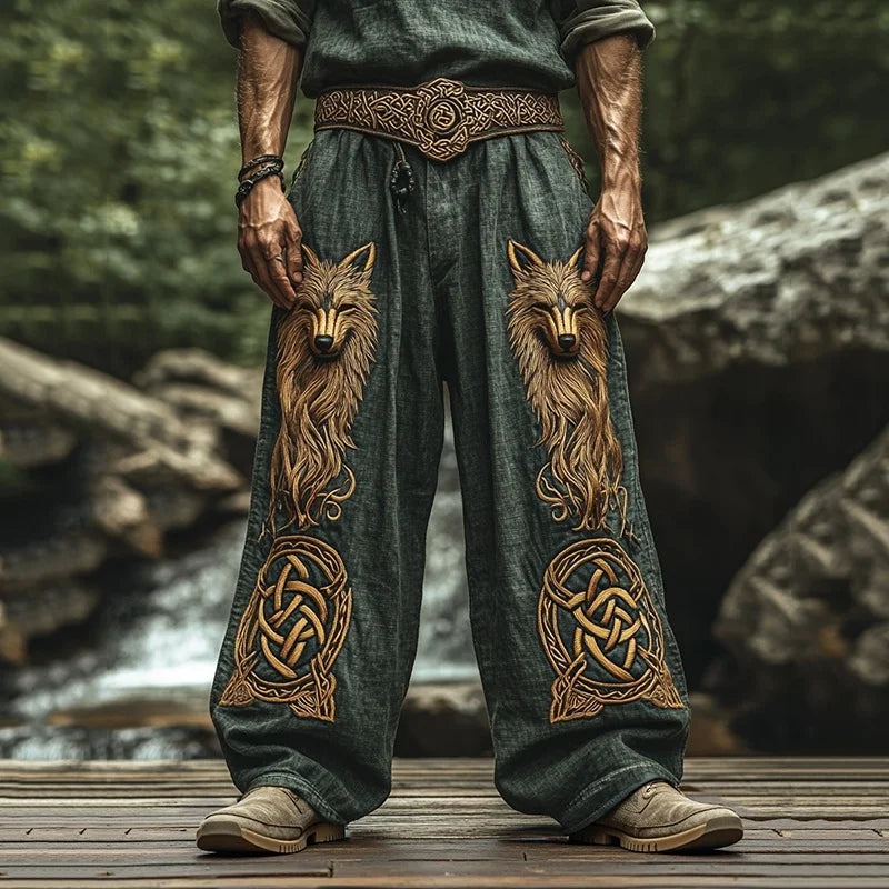 OdinCore Nordic Raven 3D Beach Pants