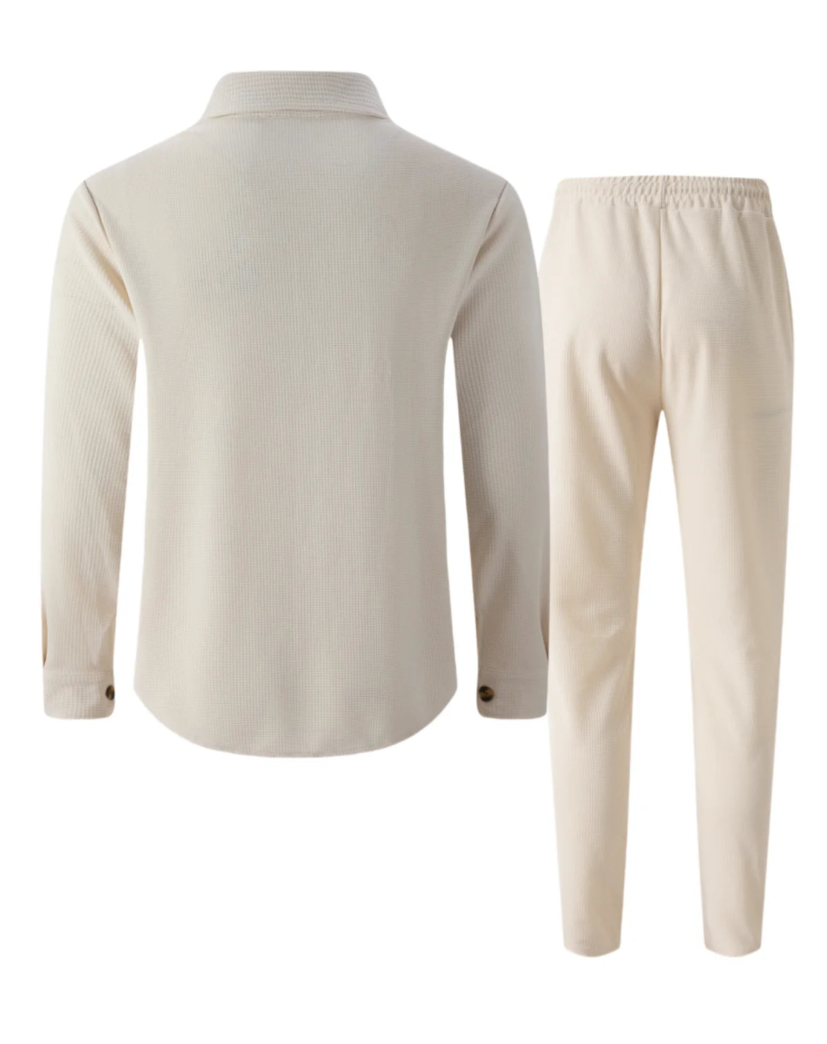 UrbanEase Padded Streetwear Two-Piece Set
