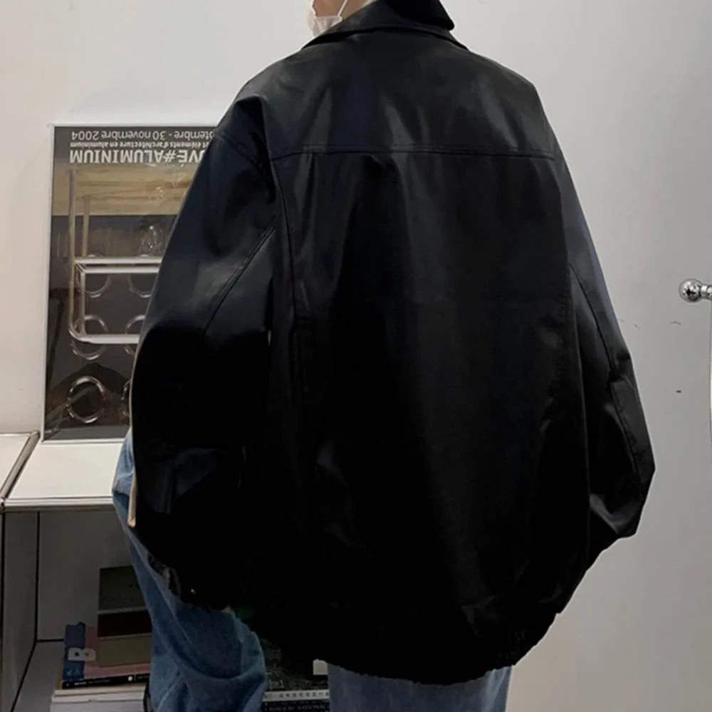 NoirEdge Retro PU Performance Jacket