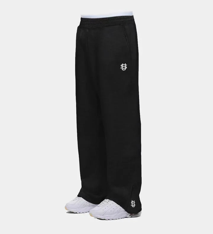 Y2K Embroidered Wide-Leg Street Joggers