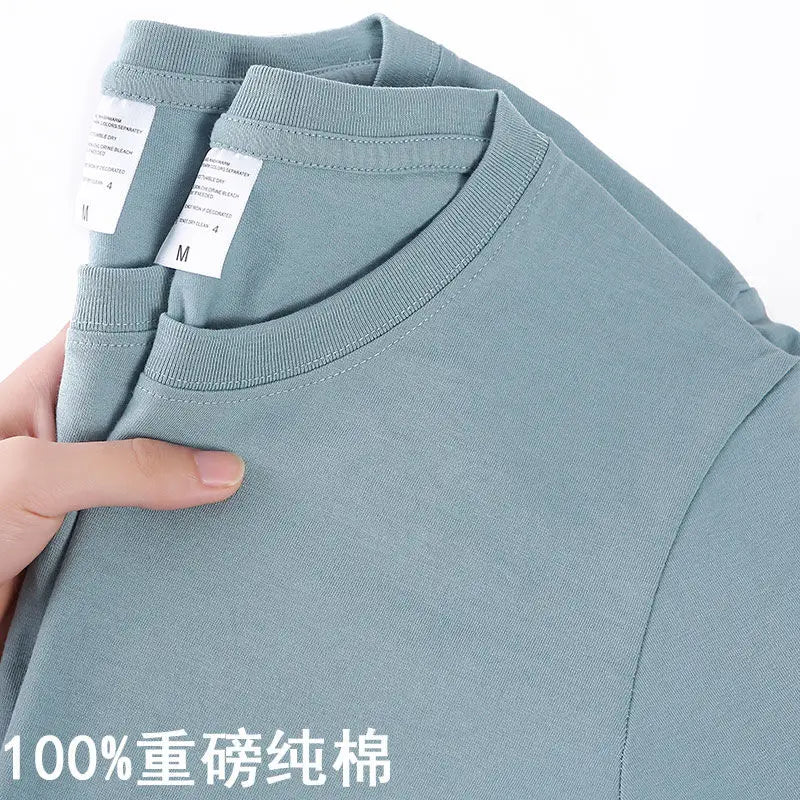 Korean Luxe 100% Cotton Essential Tee