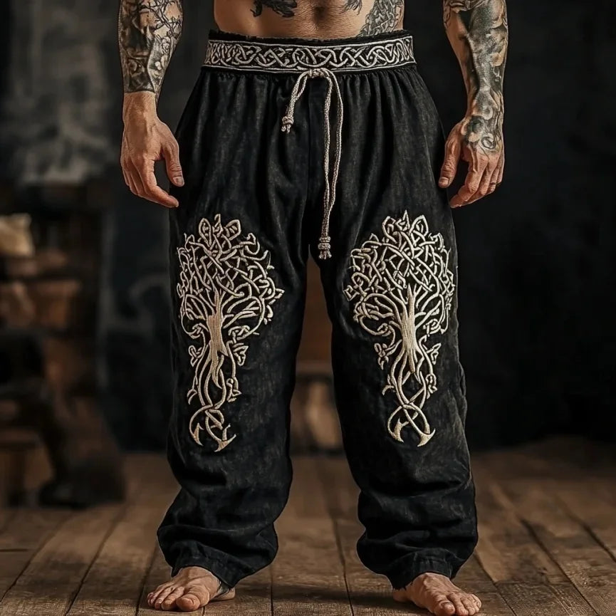 OdinCore Nordic Raven 3D Beach Pants
