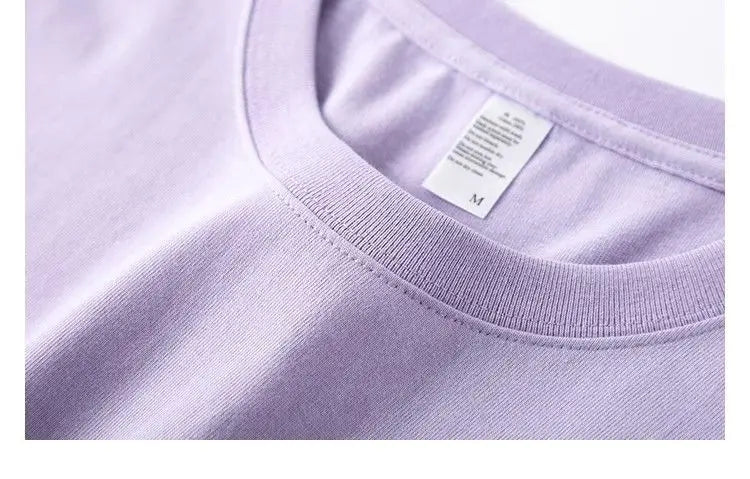 Charcoal Elegance Cotton Tee