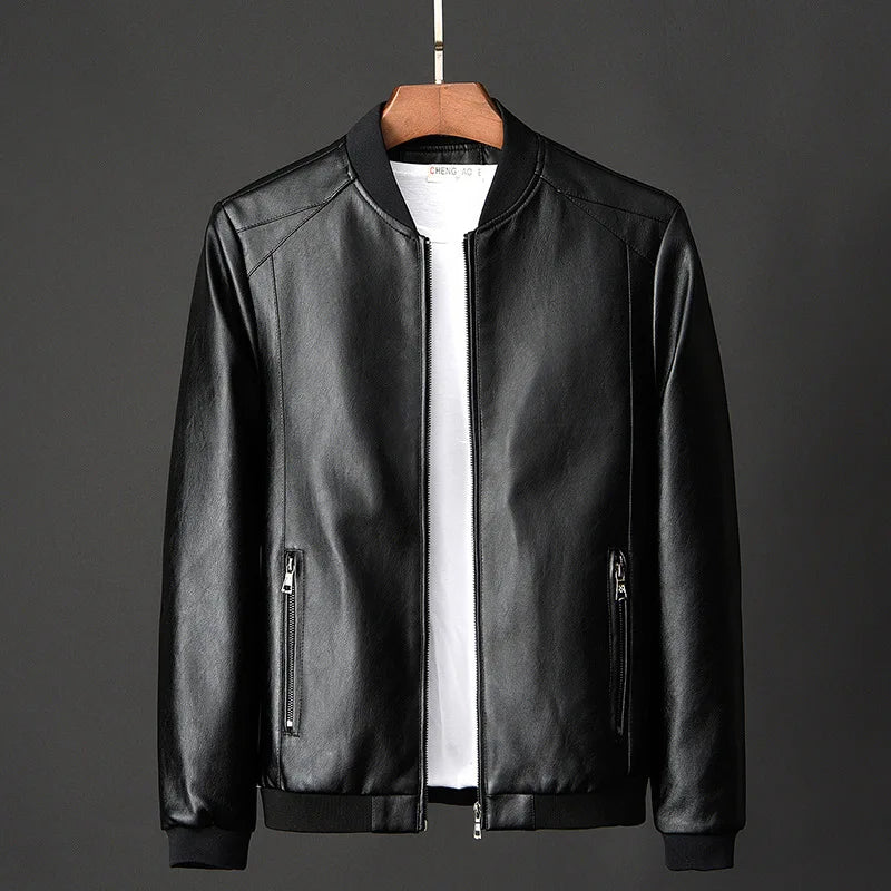 OnyxCore Korean PU Biker Jacket