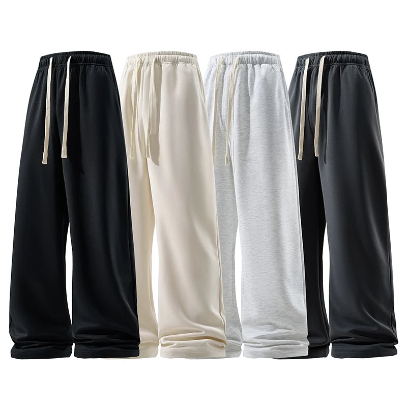 AeroFlex High-Waist Wide-Leg Sweatpants