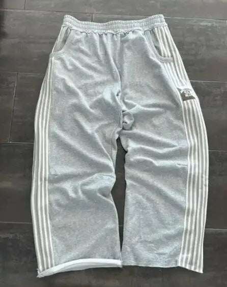 NeoFlex Y2K Embroidered Zipper Pants