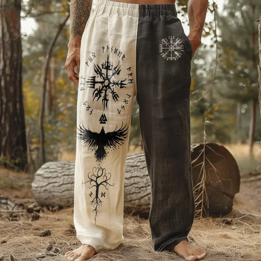 OdinCore Nordic Raven 3D Beach Pants