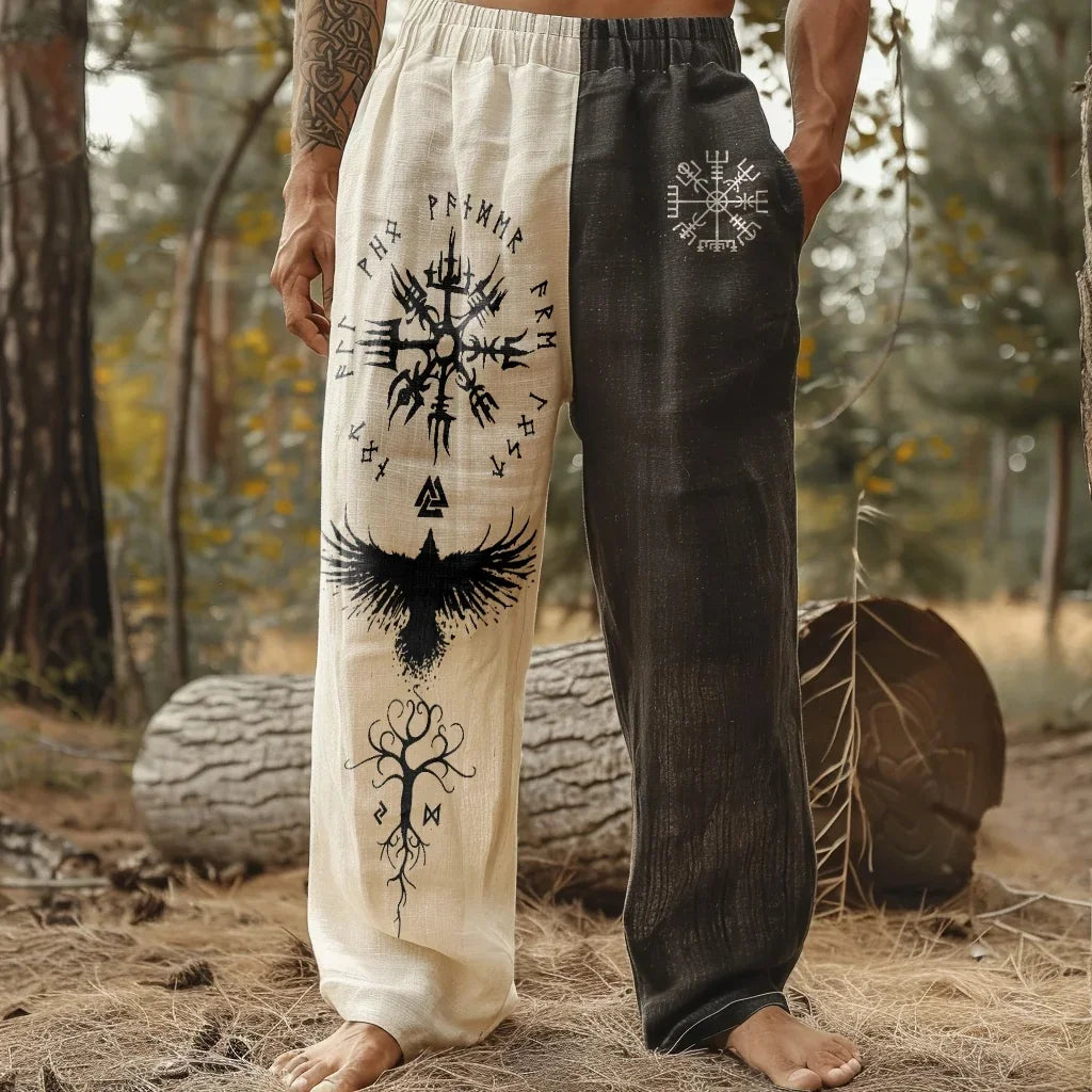 OdinCore Nordic Raven 3D Beach Pants