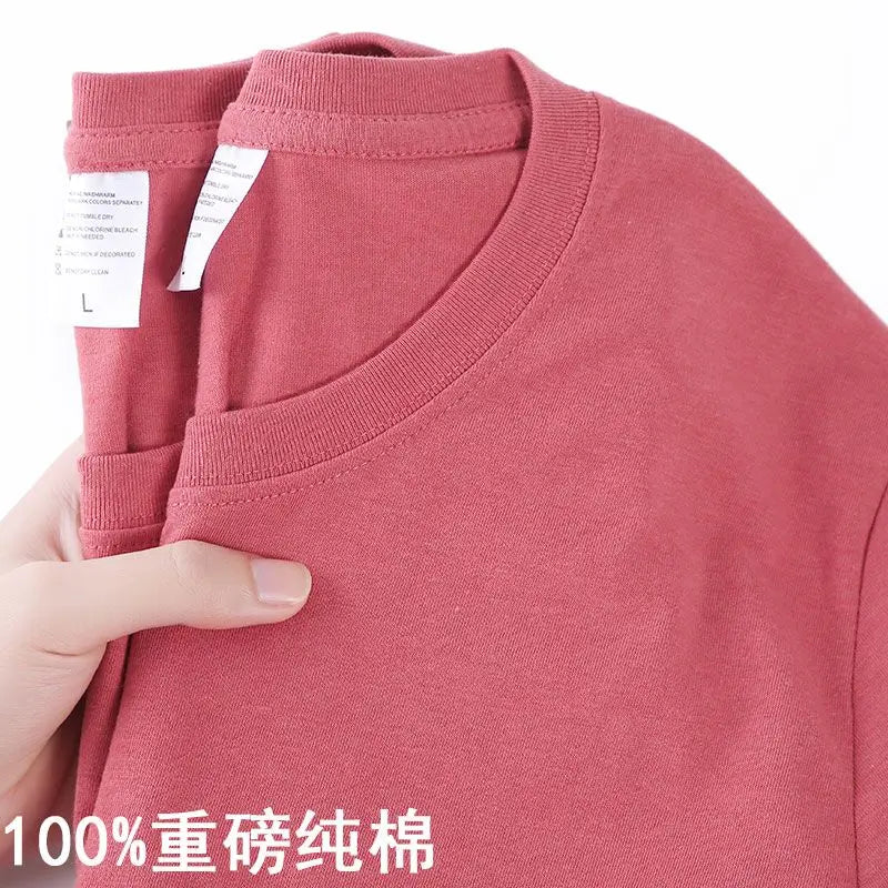 Korean Luxe 100% Cotton Essential Tee