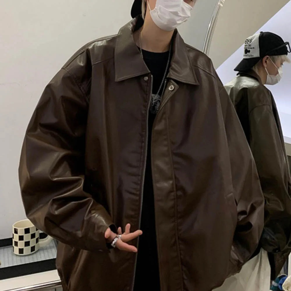 NoirEdge Retro PU Performance Jacket