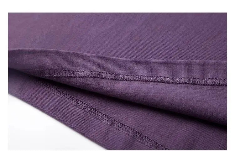 Charcoal Elegance Cotton Tee