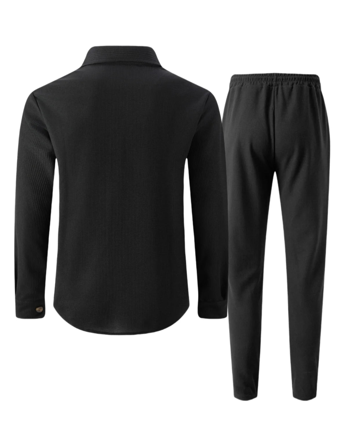 UrbanEase Padded Streetwear Two-Piece Set