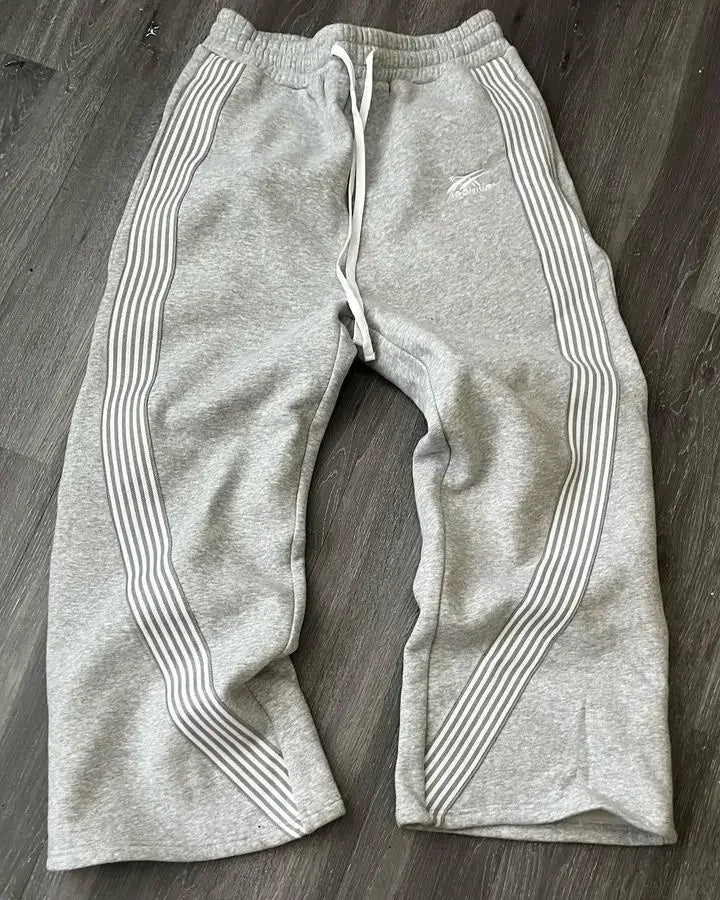 NeoFlex Y2K Embroidered Zipper Pants