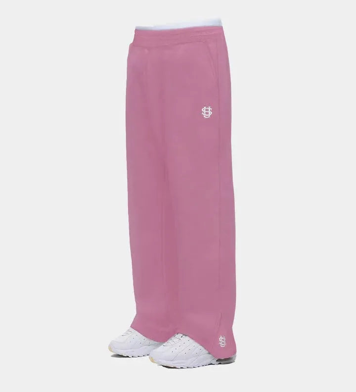 Y2K Embroidered Wide-Leg Street Joggers