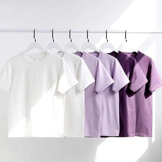 Charcoal Elegance Cotton Tee