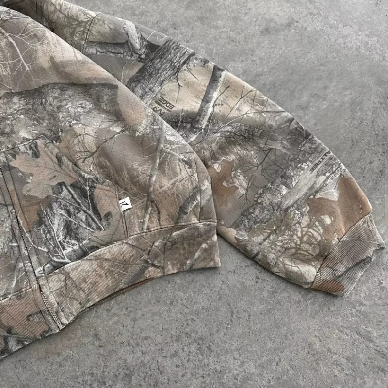 Eclipse Camo Luxe Zip Hoodie