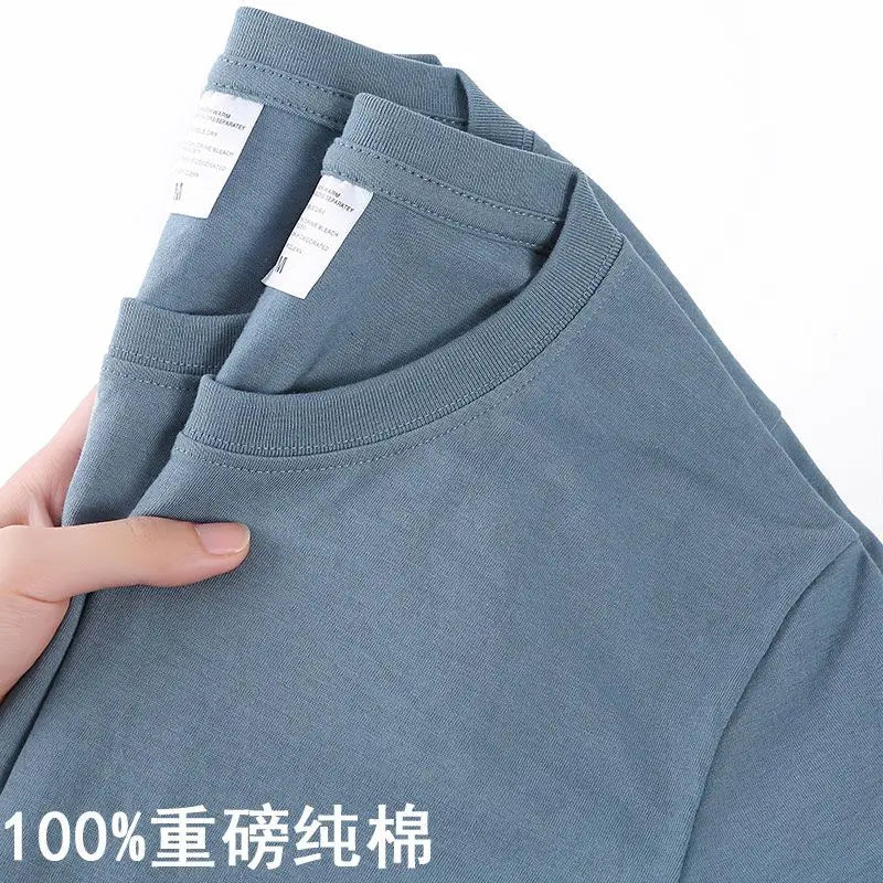 Korean Luxe 100% Cotton Essential Tee