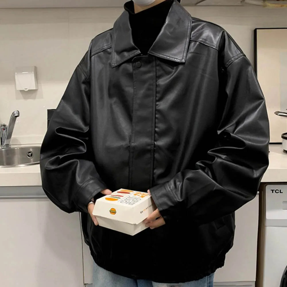 NoirEdge Retro PU Performance Jacket