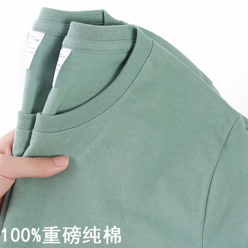 Korean Luxe 100% Cotton Essential Tee