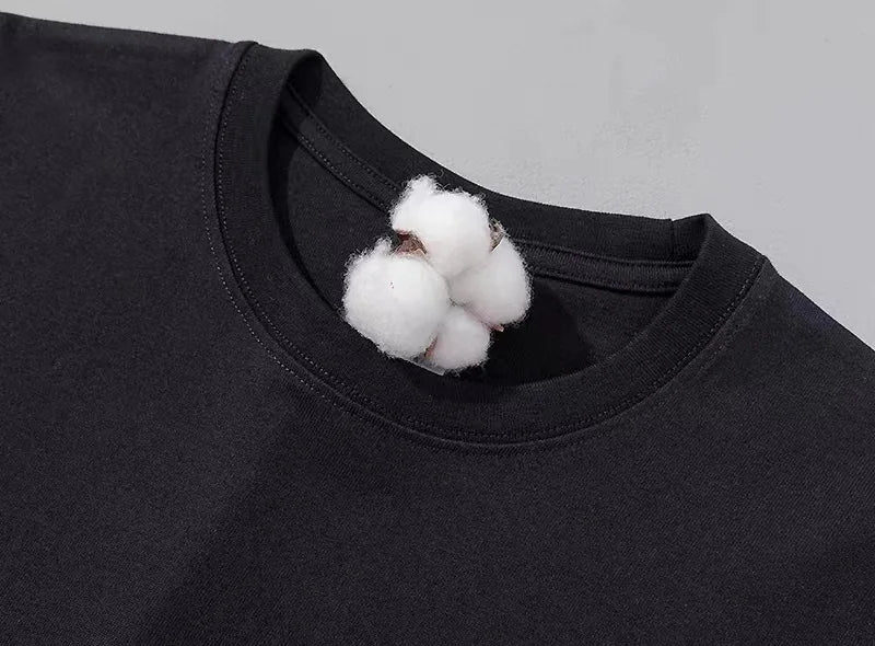 Essential Cotton Long-Sleeve Luxe Tee