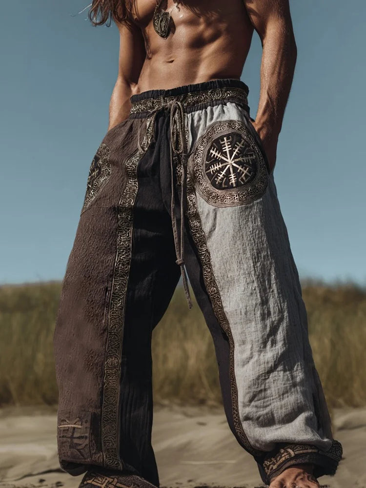 OdinCore Nordic Raven 3D Beach Pants