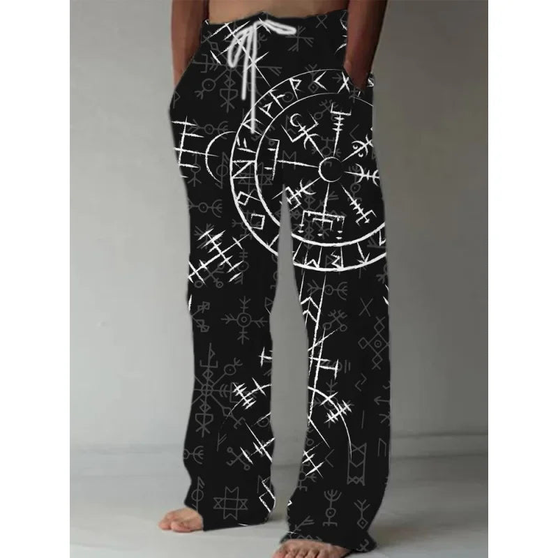 NordicVibe 3D Viking Knot Pants