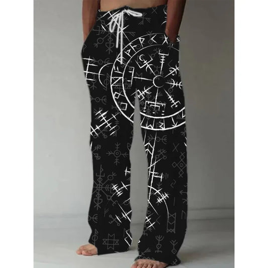 NordicVibe 3D Viking Knot Pants