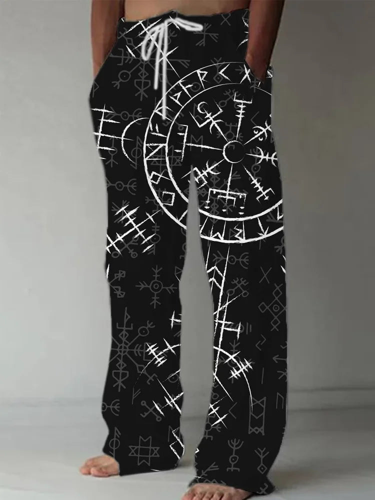 OdinCore Nordic Raven 3D Beach Pants