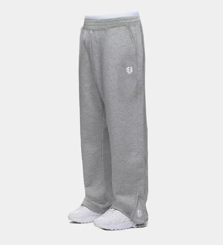 Y2K Embroidered Wide-Leg Street Joggers