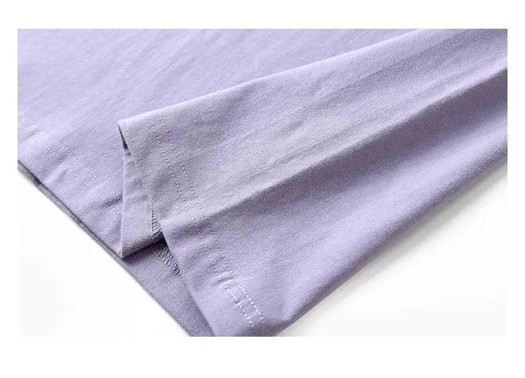 Charcoal Elegance Cotton Tee