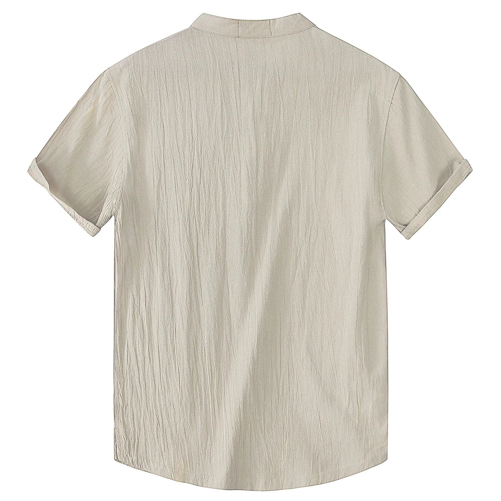 BreezeLite Linen-Cotton Summer Tee
