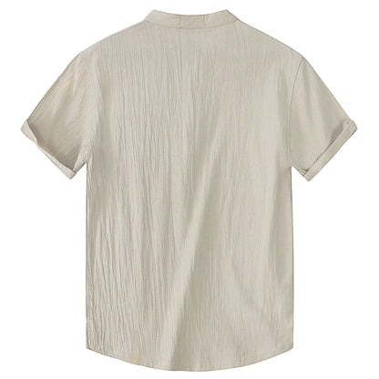 BreezeLite Linen-Cotton Summer Tee