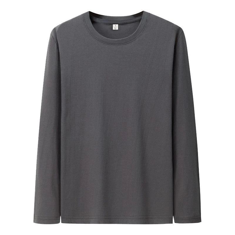Essential Cotton Long-Sleeve Luxe Tee