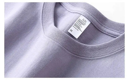 Charcoal Elegance Cotton Tee