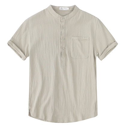 BreezeLite Linen-Cotton Summer Tee