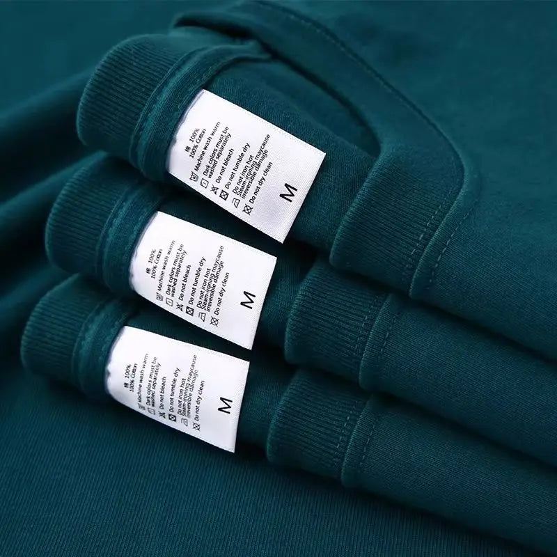 Charcoal Elegance Cotton Tee