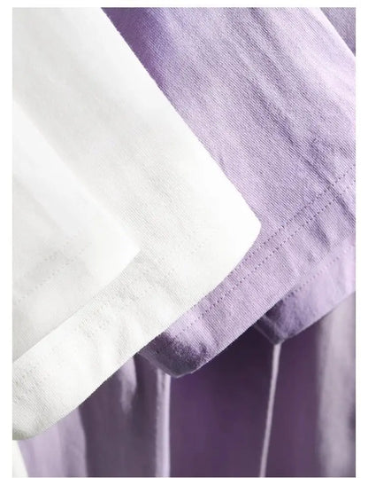 Charcoal Elegance Cotton Tee