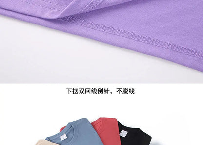 Korean Luxe 100% Cotton Essential Tee