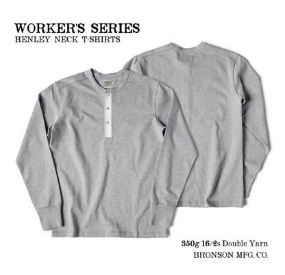 Bronson Heritage 350G Heavyweight Henley