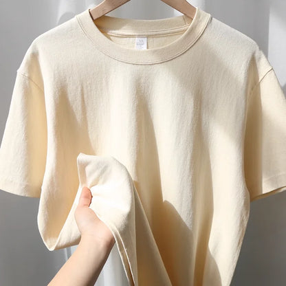Charcoal Elegance Cotton Tee
