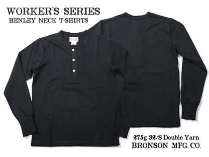 Bronson Heritage 350G Heavyweight Henley