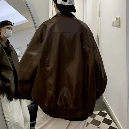 NoirEdge Retro PU Performance Jacket