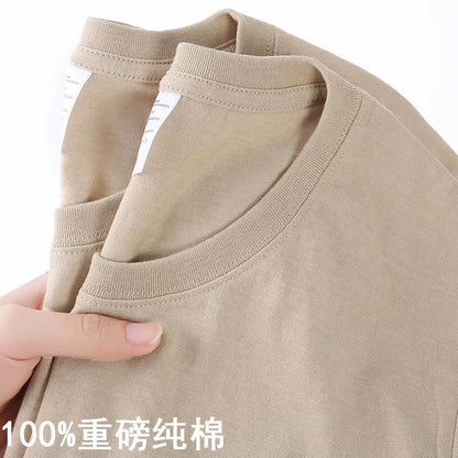 Korean Luxe 100% Cotton Essential Tee