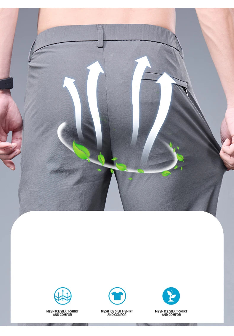 EliteCool Ice Silk Business Pants