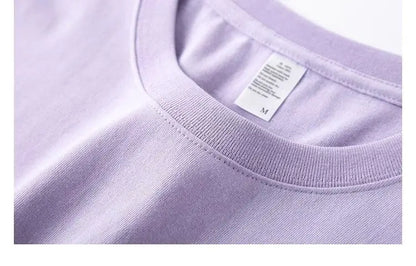 Charcoal Elegance Cotton Tee