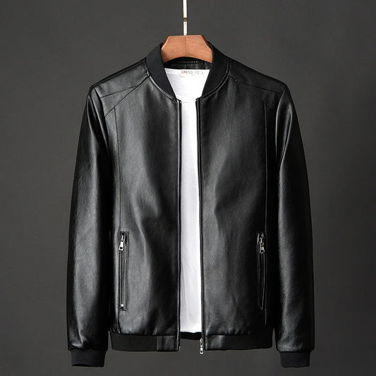 OnyxCore Korean PU Biker Jacket