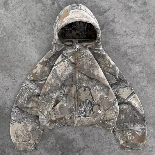 Eclipse Camo Luxe Zip Hoodie